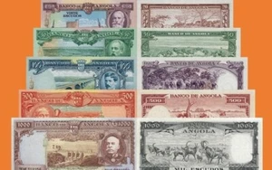 (Reproduktionen !) Geldscheine -Angola -87-91 1956 - Bild 1 von 1