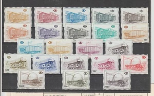 Belgica Trenes Ferrocarriles Serie del año 1980 (GL-635) - Picture 1 of 1