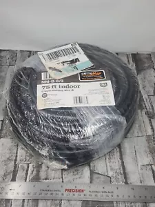 Cable de construcción Cerrowire 75 pies 8/3 negro trenzado CerroMax SLiPWire cobre casi nuevo-B - Imagen 1 de 4