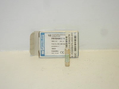 BOX OF 10 FERRAZ SHAWMUT FR10AM50V6 NEW 6A FUSES 500V 10X38 16523 FR10AM50V6 - Image 1 of 4