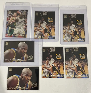 (7) PACK FRESH ROOKIES 1993-94 Stadium Club Chris Webber WARRIORS New Wave etc. - Picture 1 of 1