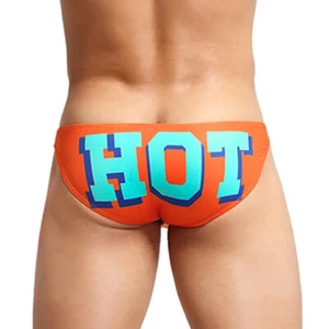 Seobean Men's Hot Sexy Emotion Expression Funny Underwear Gay Bikini Briefs - Picture 1 of 26