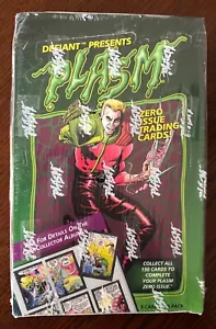 PLASM ZERO ISSUE TRADING CARDS 1993 DEFIANT FACTORY SEALED BOX - Bild 1 von 7