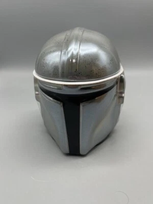 Disney Parks Exclusive The Mandalorian Star Wars Helmet with Lid Coffee Mug - Image 1 of 4