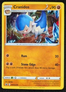 Cranidos 2022 Cosmos Black Star Promo Holo Pokemon Card SWSH274 (NM) - Picture 1 of 2