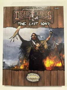DEADLANDS THE LAST SONS 10209 SAVAGE WORLDS HARDCOVER RPG PINNACLE 2012 - Imagen 1 de 2