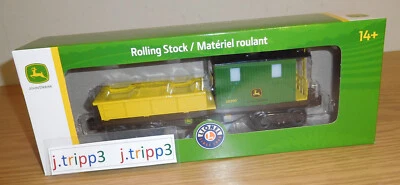 LIONEL 2228390 JOHN DEERE WORK CABOOSE O GAUGE TOY TRAIN CAR RAILROAD FREIGHT - Image 1 of 4