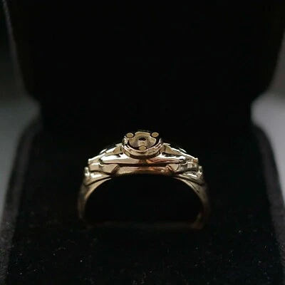 Custom Madara 14K Solid Yellow Gold Ring 5 grams Anime - Image 1 of 4