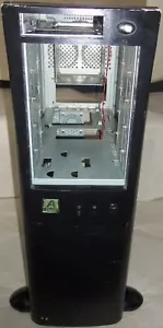 AOpen Vintage Retro PC Computer Case | Full Tower | Sleeper | Black | AT ATX - Picture 1 of 19