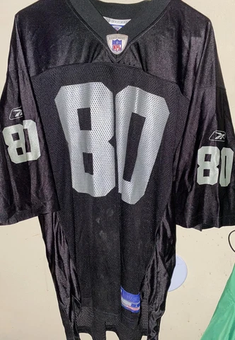 Reebok Oakland Raiders Jerry Rice Black Jersey Men’s Large Cover