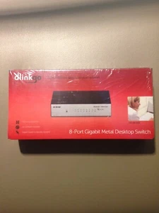 GO-SW-8GE, DLinkgo 8 Port Gigabit Switch. New. - Picture 1 of 2