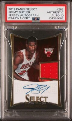 2012 Select Rookie Jimmy Butler Auto #262 Auth. PSA 10 - 101399082 - Image 1 of 2