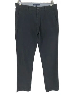 TOMMY HILFIGER Hombre Delgado Pantalones Chinos Talla W34 L34 - Imagen 1 de 4
