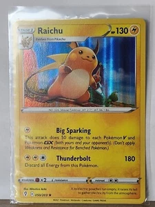 Pokémon TCG Raichu Evolving Skies 050/203 Holo Holo Rare - Bild 1 von 1