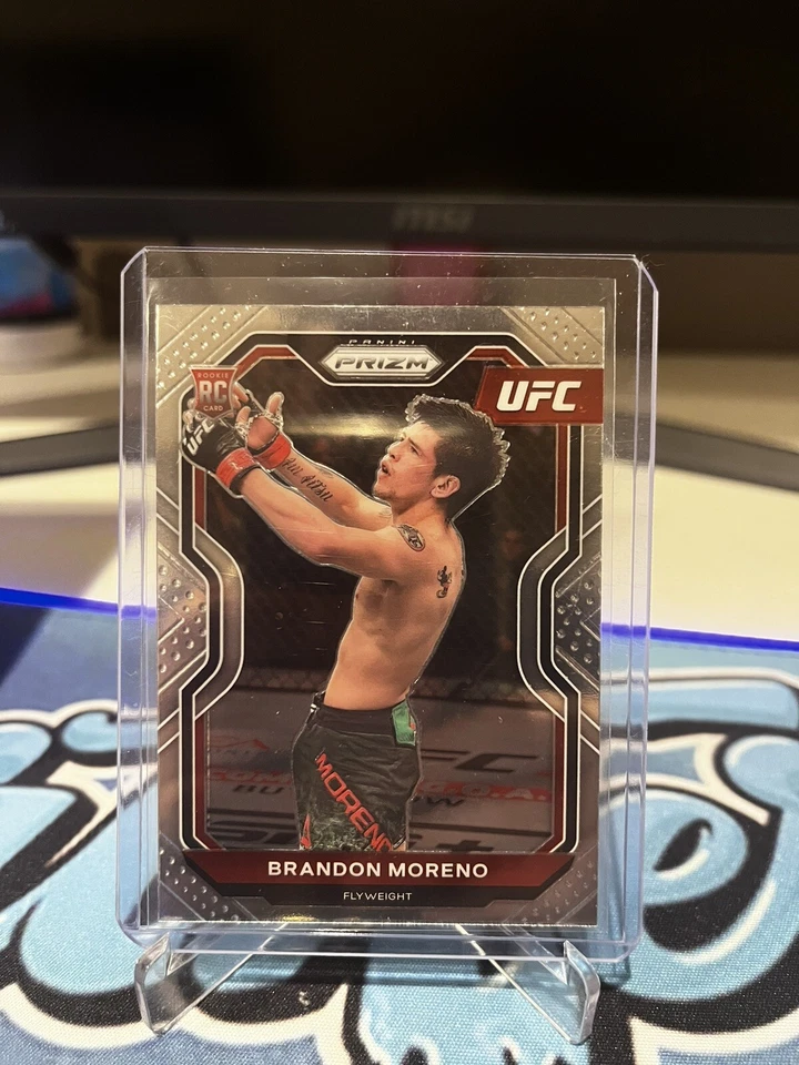 Brandon Moreno 2021 Panini Prizm UFC Base RC Rookie Card #38 - Image 1 of 1