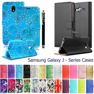 Case For Samsung Galaxy J3 J5 J4 J6 Plus J8 Phone Leather Flip Card Wallet Cover