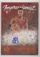 2019-20 Court Kings Impressionist Ink Citrine /49 Daniel Gafford Rookie Auto RC