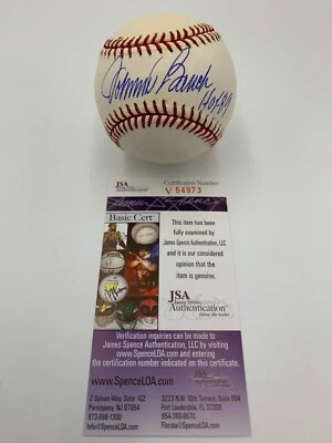 JOHNNY BENCH signed Rawlings Official National League Baseball RO-N HOF 89 - JSA - Image 1 of 4