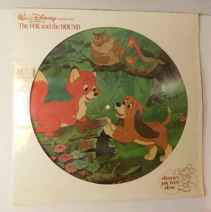 Walt Disney Picture Disc LP The Fox and the Hound - Picture 1 of 2