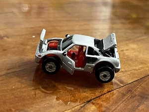 Micro Machines Ferrari Mondial Silver Vintage Rare red interior - Picture 1 of 3