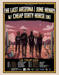 Poster The Last Arizona UK 2025 Tour Poster, gift for fans - Picture 1 of 8