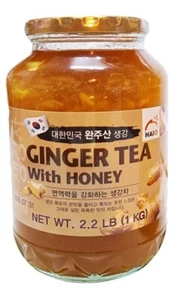 Haio Ginger Tea with Honey Product of Korea 2.2 lbs (1 kg) ( 1 Jar) - Picture 1 of 6