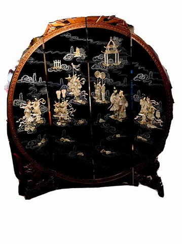 Oriental Mother of Pearl Room Divider Cover