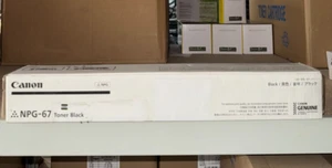 Canon NPG67 Genuine Black Toner Cartridge for C3320 C3330 C3525 C3020 series - Picture 1 of 1