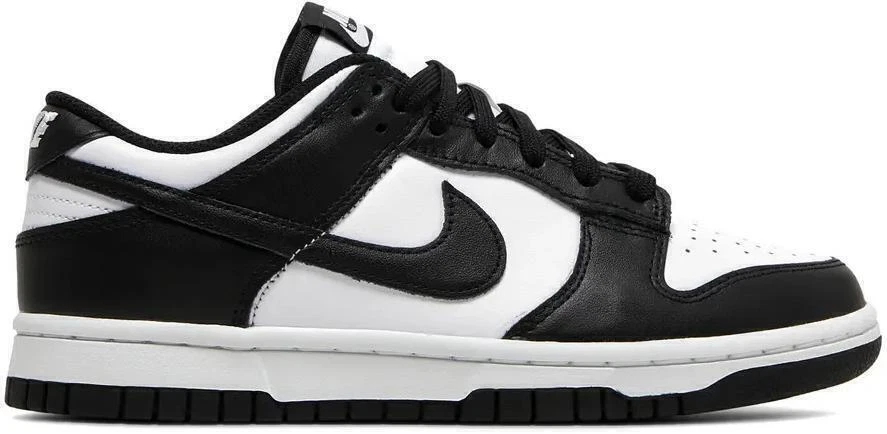 Size 6.5 - Nike Dunk Low Black White W