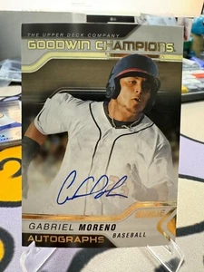 2023 UD Goodwin Champions Rookie Gabriel Moreno Auto - Picture 1 of 2
