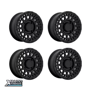 Black Rhino UTV Parker UTV Matte Black 15X7 4X110 51mm (Set of 4) - Picture 1 of 1