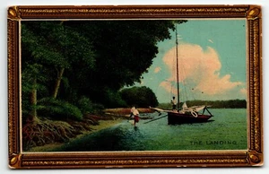 Muestra de postal NYCE Post Card Co Vernfield Pennsylvania PA anuncio - Imagen 1 de 2