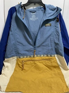 LL Bean Jacke 1/2 Zip Pullover. herren. Multicolor - Bild 1 von 9