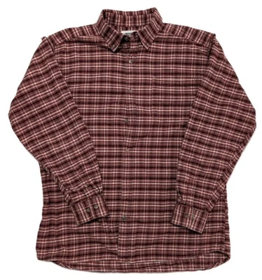 Mountain Khakis Teton Flannel Shirt Plaid Men's Sz Large Red Long Sleeve Cotton - Image 1 of 4