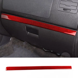 For Hummer H3 2006-10 Co-pilot Dashboard Panel Trim Accessories Red Carbon Fiber - Picture 1 of 15