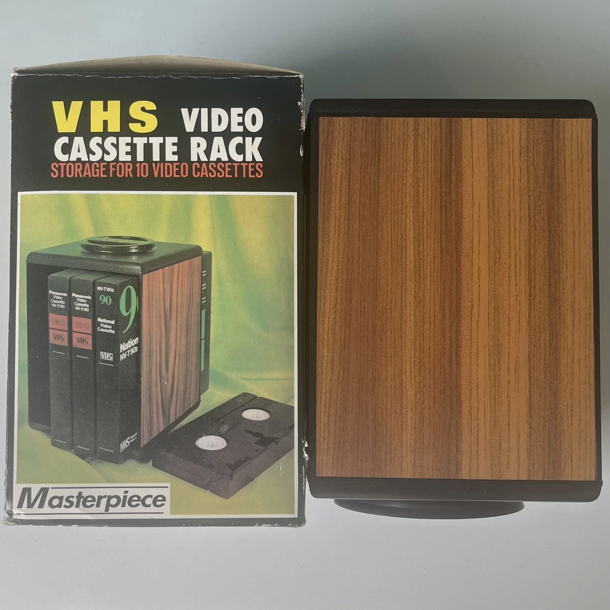 TWAVETREE - Caja De Almacenamiento VHS Con Tapa, Paquete De 2, Práctica ...