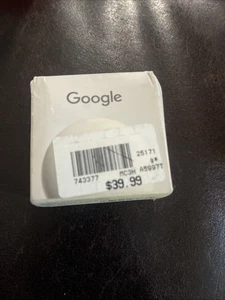 Google Nest Temperature Sensor (2nd Gen) Works w/Thermostat E, 3rd Gen & 4th Gen - Picture 1 of 2