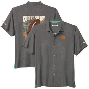 Herren Tommy Bahama grau Clemson Tigers Fang des Tages Camp IslandZone - Bild 1 von 3