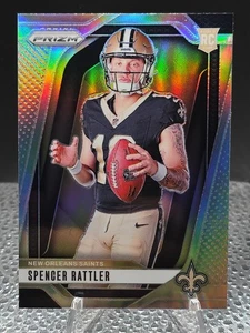 2024 Panini Prizm - Rookie Variations Spencer Rattler #37 Silver Prizm (RC) - Picture 1 of 2