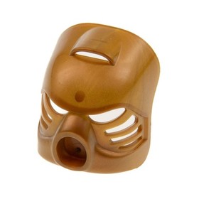 1X Lego Bionicle Figure Mask Hau Gold Kanohi 8569 4168889 43095 32505