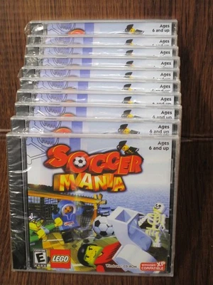 Video Game PC Wholesale Lot of 10 Lego Soccer Mania NEW SEALED Jewel - Image 1 of 3