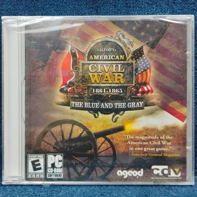 Ageod's American Civil War: 1861-1865 The Blue and The Gray Windows PC 2008 New - Image 1 of 3