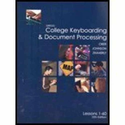 Gregg College Keyboarding: Lessons 1-20 - Spiral-bound, by Scot Ober - Good - Image 1 of 2