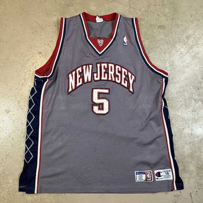 Vintage Rare New Jersey Nets Jason Kidd Champion jersey 3XL Size 56 - Image 1 of 4