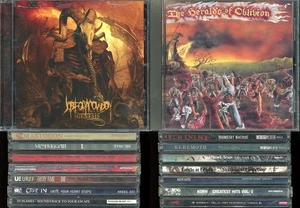 METAL CD LOT (16) FIENDS OF FEAST MESHUGGAH BEHEMOTH - Picture 1 of 1