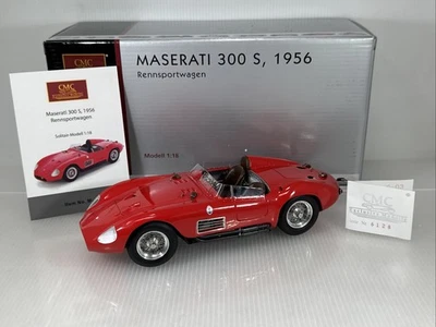 Maserati 300S Spyder rojo M-105 1956 1/18 CMC MUY RARO Foto 1 de 4