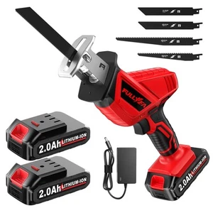 Reciprocating Saw Cordless, 0-3500SPM Power Reciprocating Saw with 2*2000mAh ... - Picture 1 of 7