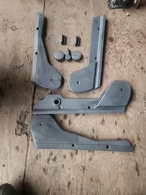 1984-1988 Toyota Pickup 4runner OEM SR5 Plastic Seat Trim Set - Image 1 of 4