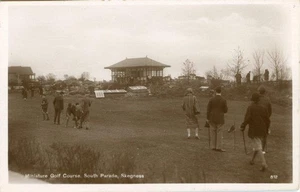 FOTO REAL POSTAL DEL CAMPO DE GOLF EN MINIATURA, SKEGNESS, LINCOLNSHIRE - Imagen 1 de 2