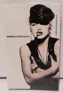 MADONNA - CASSETTE SINGLE - JUSTIFY MY LOVE - SELLADO - Imagen 1 de 3